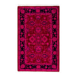 Fine Vibrance One-of-a-Kind 2'8" X 4'3" Hand Knotted Area Rug