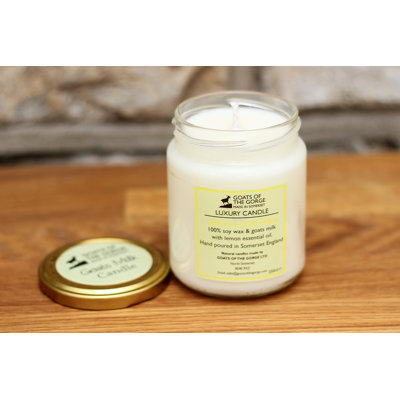 Lemon Scented Jar Candle