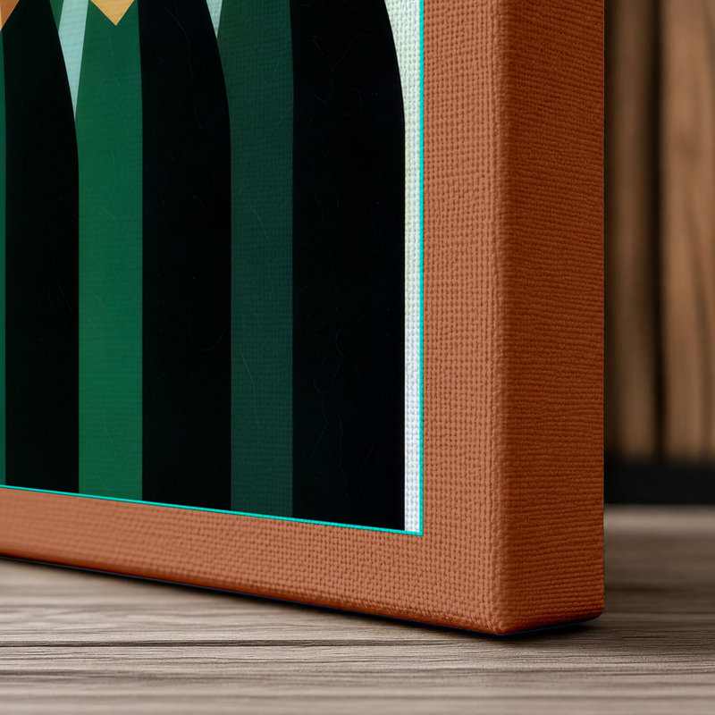 Print, 30x20 - 76.2 x 50.8 cm, Terracotta Border