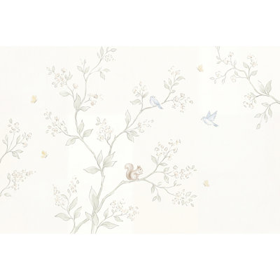 Décoration murale amovible à motif de branches florales