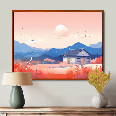 Maison de campagne Blue Mountains Autumn - montagnes, art mural