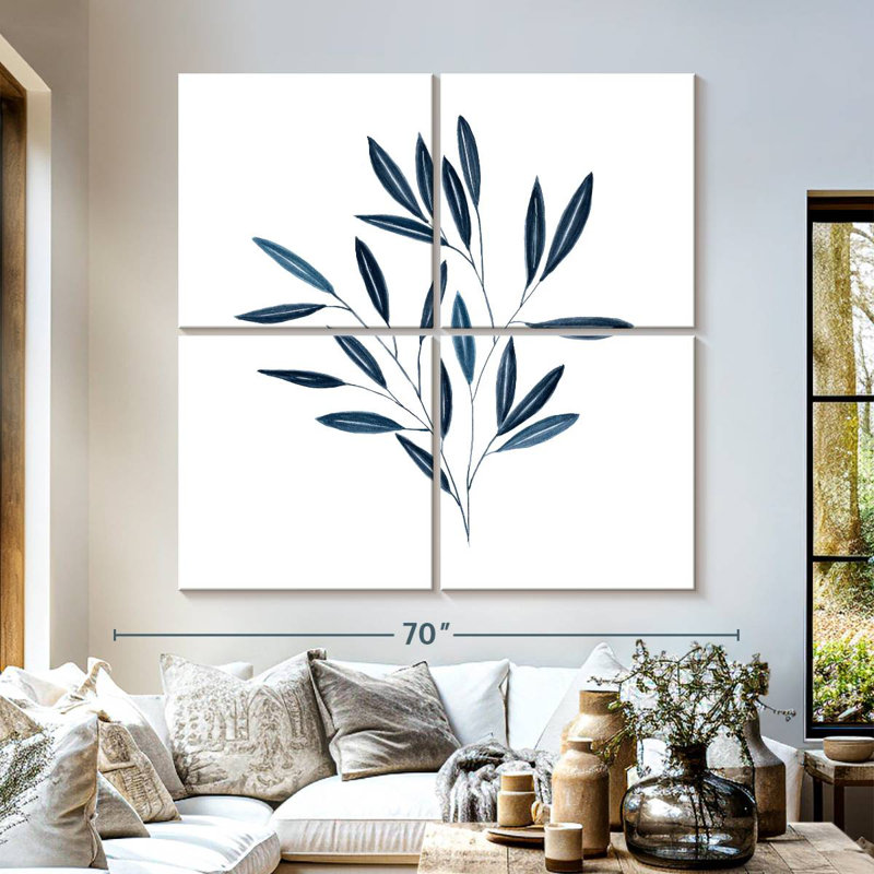 Harnek Navy Leaves II