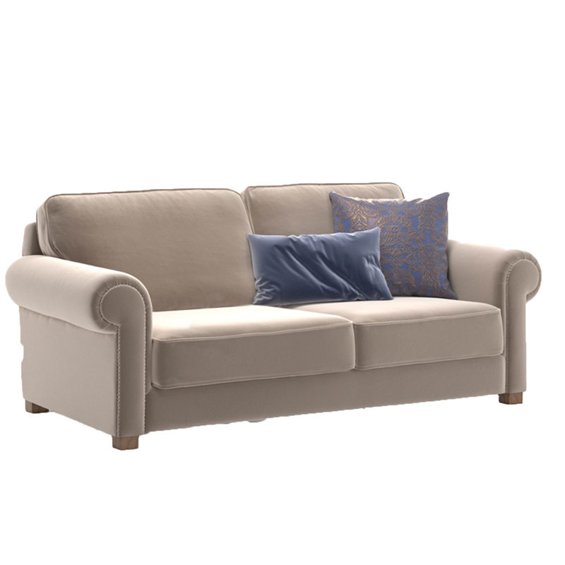 Seiler Velvet Sofa, 3