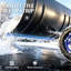 Pelle à neige noire à roues de 29 pouces, lame à 7 angles avec bande d'usure pour allée-136355887