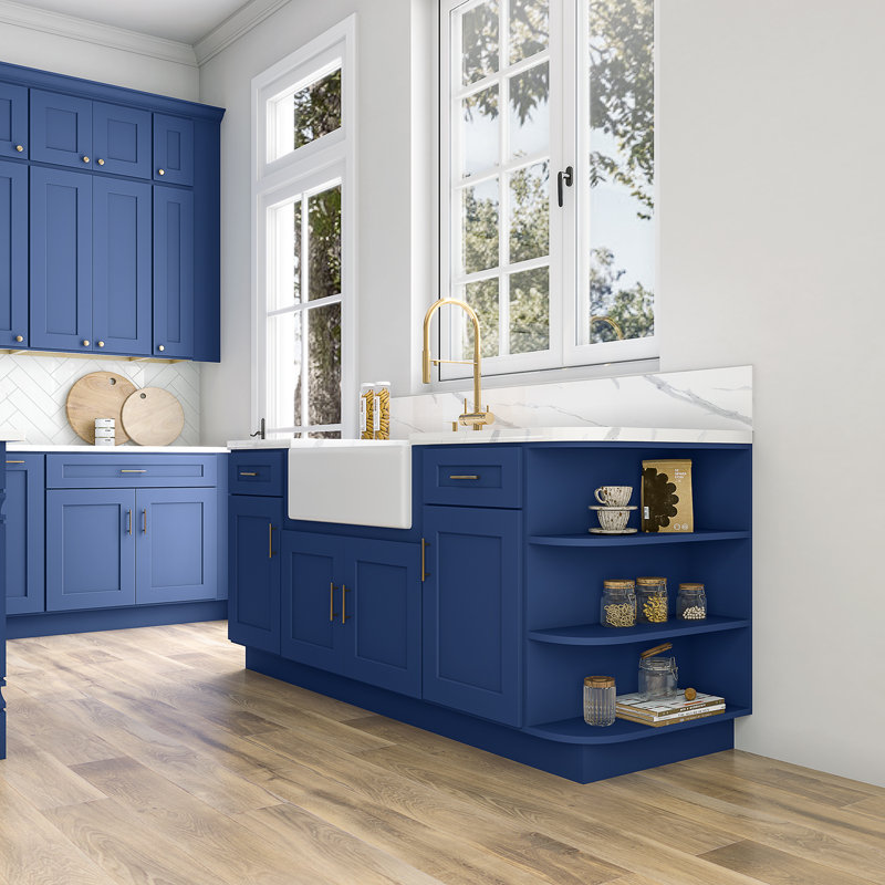Tablette avec base, Shaker bleu