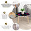 Ensemble de 2 tables basses gigognes Triangle