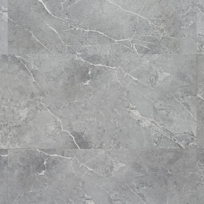 Polaris 18" x 36" x 2.5mm Luxury Vinyl Tile Flooring (36 sq. ft.), Gray