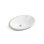 Lavabo pour salle de bain encastré Fran - Blanc