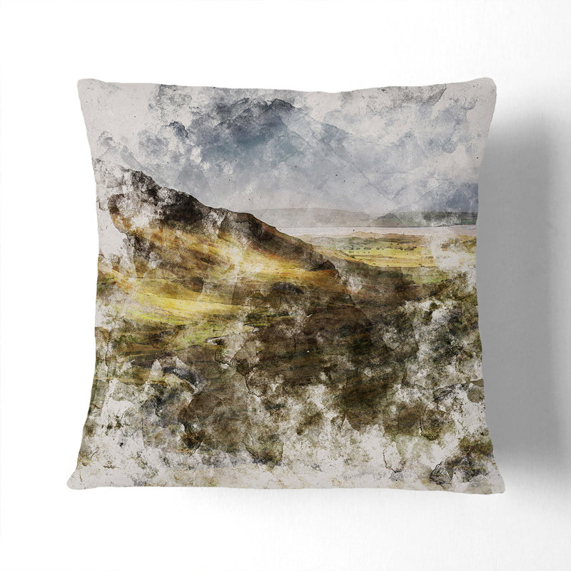 Square Cushion, 40cm H x 40cm W x 15cm D, Black