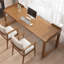 Bureaux rectangulaires en bois massif-108339683-108339682