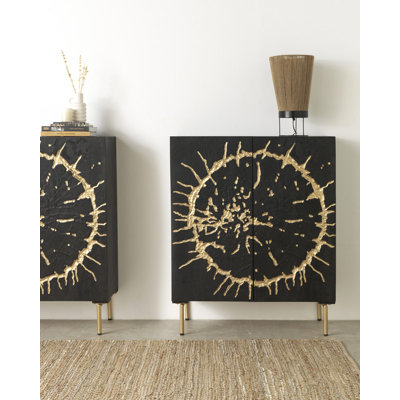 Alayza 100cm Solid Wood Sideboard