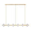 Kelly Wearstler Laurel 6-light extra large linear chandelier