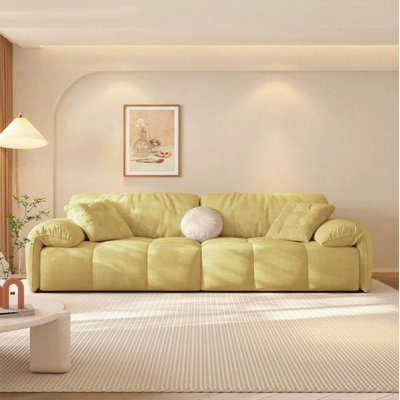 Simple Casual Yellow Sofa