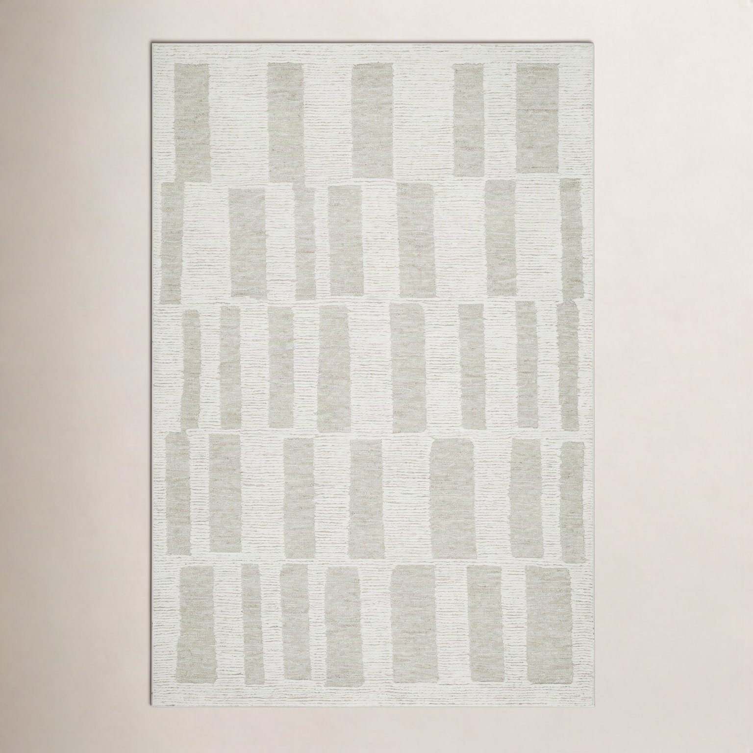 Ambrea Hand-Tufted Geometric Rug, Rectangle 5' x 7'6"
