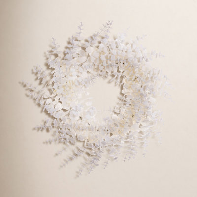24" Eucalyptus Halloween Wreath