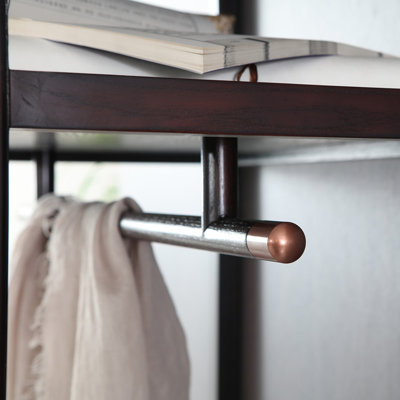 Elegant Ash Wood Coat Rack