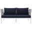 Causeuse d'extérieur en aluminium Harmony-107006728