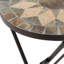 Table d'appoint en céramique, usage extérieur, unique