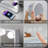 Vanity Mirror With Lights, Hollywood Lighted Makeup Mirror With 15 Dimmable LED Bulbs 3 Colors Lights & USB Charge Port For Dressing Room & Bedroom, Slim Metal Frame Design, Tabletop/Wall