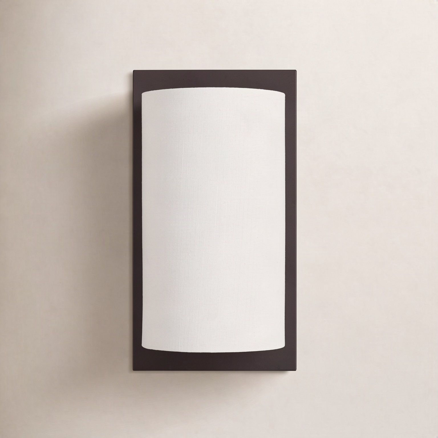 Flaire Single Light Dimmable Flush Mounted Sconce, English Bronze