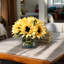 Cummins tournesol floral dans un vase-582800607