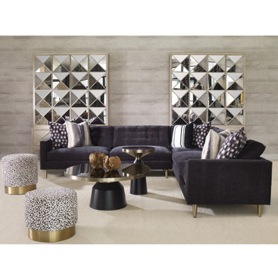 Campbell Upholstered L-Shaped Sectional Symmetrical