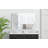 48×32" Oversized Rectangle Bathroom Mirror With White Aluminum Frame, Wall Mounted Decorative Mirror With Explosion-proof Glass, Vertical & Horizontal Hanging For Bathroom Living Room Bedroom