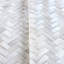 Papier peint à motif de chevron en jute, motif géométrique tressé en relief profond-93061612