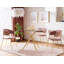 Aimiee Round Glass Top Dining Table