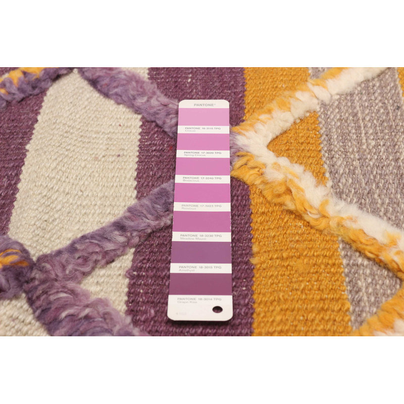 Kilim mauve de Marrakech 6 pi 9 po x 10 pi 0 po