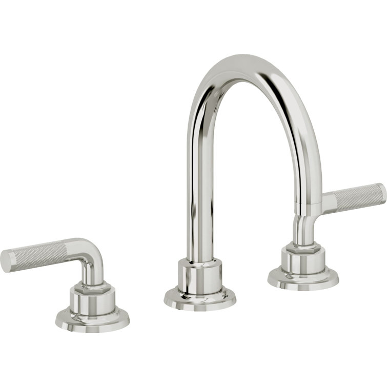 Descanso 8" Widespread Lavatory Faucet with Smooth Handle and ZeroDrain