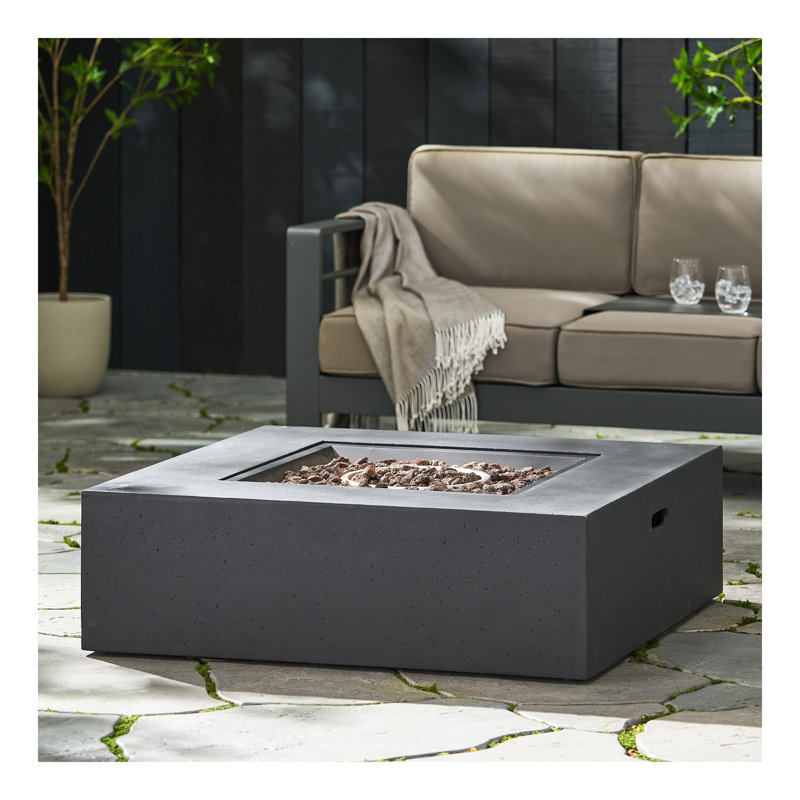 Réservoir de table d'extérieur 50 000 BTU, Noir