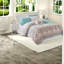 Vibrant Aqua Polyester Bedding Sets, Boho Style For Home Comfort