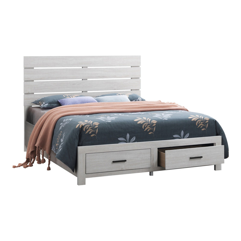 Ensemble de chambre à coucher avec rangement 5 pièces Ilsa, Très grand