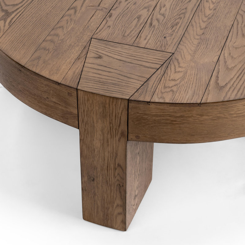 Bristol Cracked Oak Coffee Table