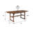 Alfonsi Extendable Acacia Wood Outdoor Dining Table-2030429477