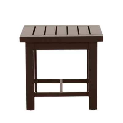 Club Aluminum Outdoor Side Table