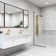 Rector 55" H X 6" W EZDivert™ 2-Jet Shower System with Hand Shower Wand and Adjustable Shower Head