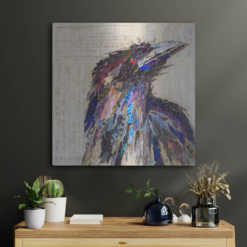 «Raven 2» par St. Hilaire Elizabeth, H 24 po x l 24 po