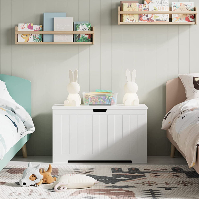 Merritt Toy Box, White