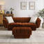Charlotte 224Cm Velvet Rolled Arms Chesterfield Sofa-711417582