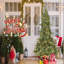 Arbre de Noël artificiel illuminé 4 pi avec 150 lumières UL en PE / PVC à base large pour décoration des Fêtes-1942545317