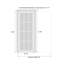 Sliding Pocket Door | IMPERIAL 1855 White Enamel | Kit Rail Hardware | Solid Wood Interior Bedroom Doors-114616450