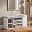 Banc à chaussures avec rangement, banc d'entrée avec coussin, banc d'entrée à 2 niveaux, petit banc d'entrée pour couloir, vestibule ou chambre