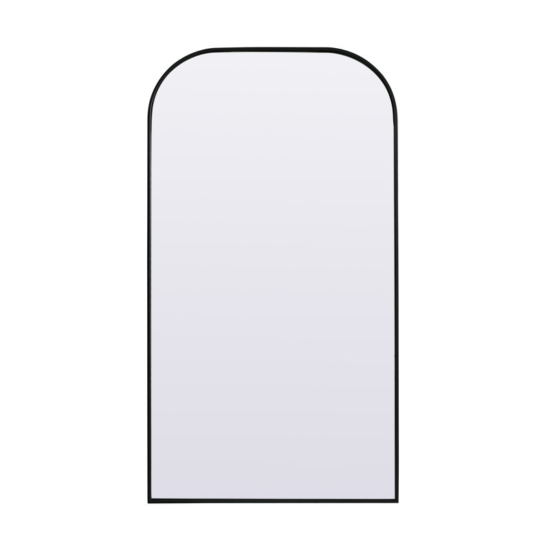 Miroir de plancher Sabine, Noir, 76 po x 32 po