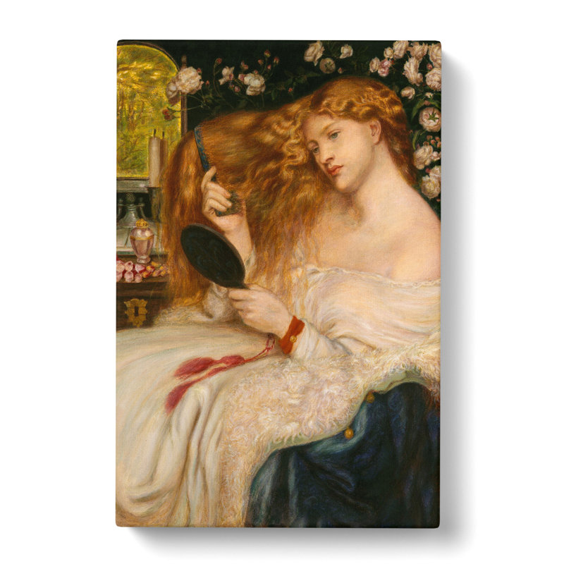 Lady Lilith by Dante Gabriel Rossetti - Wrapped Canvas Painting, 76cm H x 50cm W x 3cm D