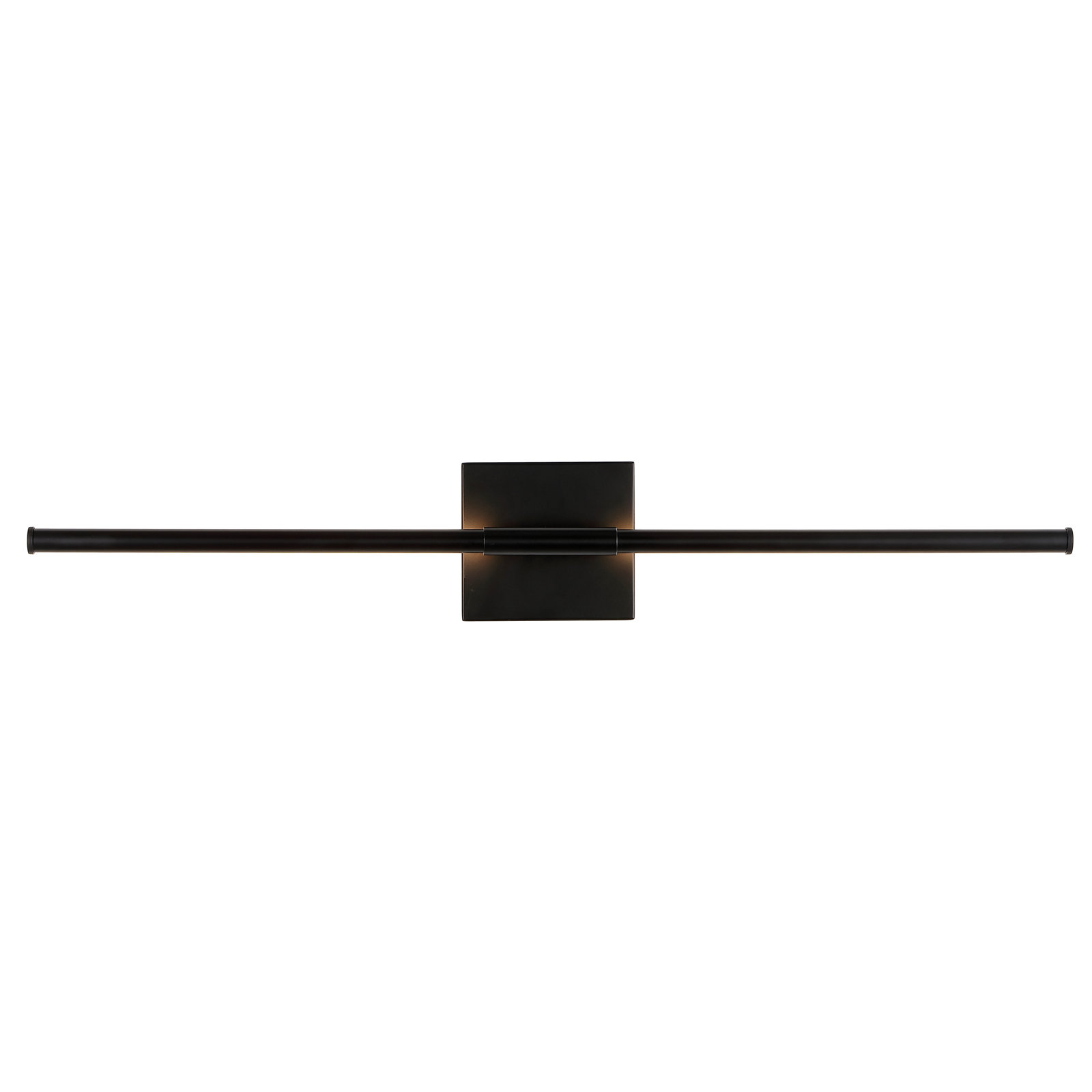 Gallatin Single Light Dimmable LED Armed Sconce, Black