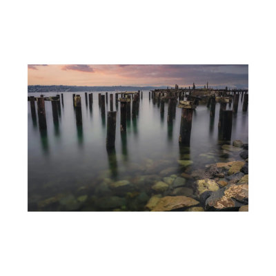 Eerie Smooth 1 Piece Wrapped Canvas Wall Art