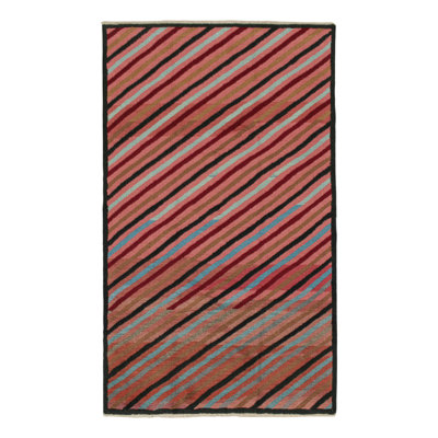 One-of-a-Kind 4'4" X 7'1" 1960s Wool Area Rug in
