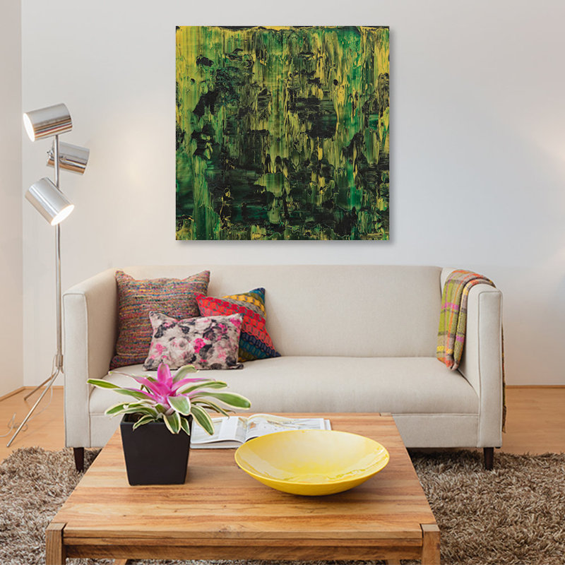 «Youngblood», reproduction sur toile, H 12 po x l 12 po x P 0,75 po, Toile tendue, Pas de tapis